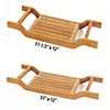 Teak bathtub seat