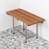 sample of rectangular transfer shower bench