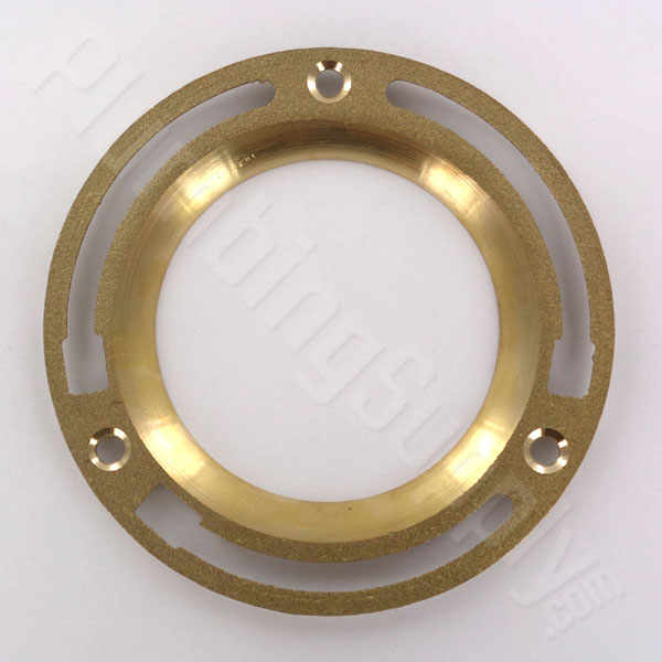 Regular brass toilet flange
