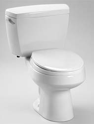 Carusoe two-piece toilet