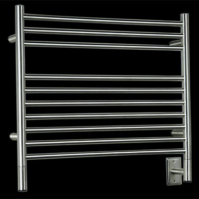 Image of 10 bar towel warmer, shown in polished stainless