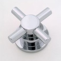 Jaclo contemporary cross handle shower volume control valve