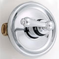Jaclo Retro lever handle thermostatic shower valve