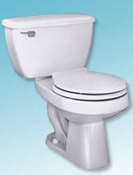 Amega two-piece toilet