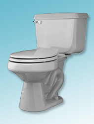 Atlas two-piece toilet