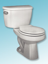 Taurus two-piece toilet