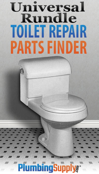 Our easy-to-use picture index can help you figure out which toilet model you have, view parts diagrams, and find the right Universal Rundle toilet repair parts.