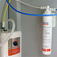 Installation guide for hot water filter system