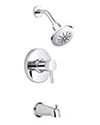 Amalfi shower set