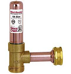 Single fixture water hammer arrester 660hb