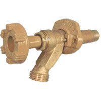 Example of a Woodford Model 14 freezeless wall faucet