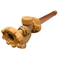 Example of a Woodford Model 19 freezeless wall faucet