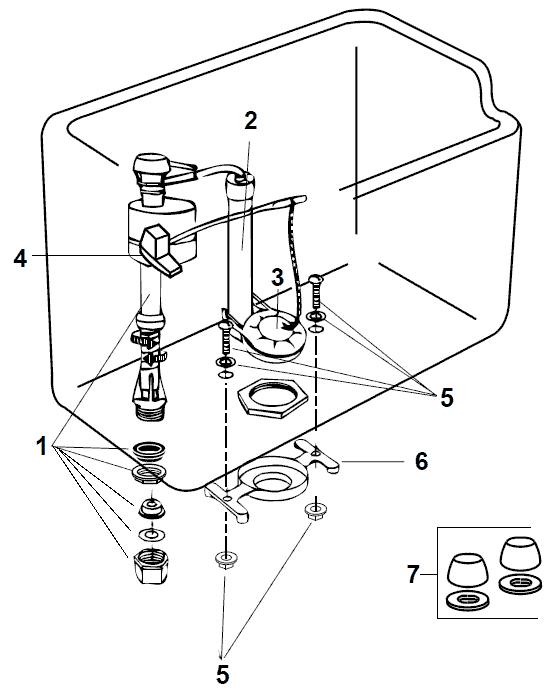 Eljer toilet repair parts