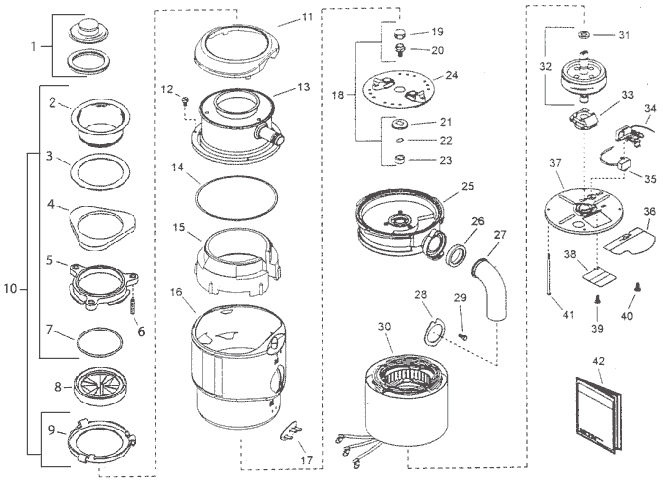 Parts for Insinkerator Disposals - Model 555ss